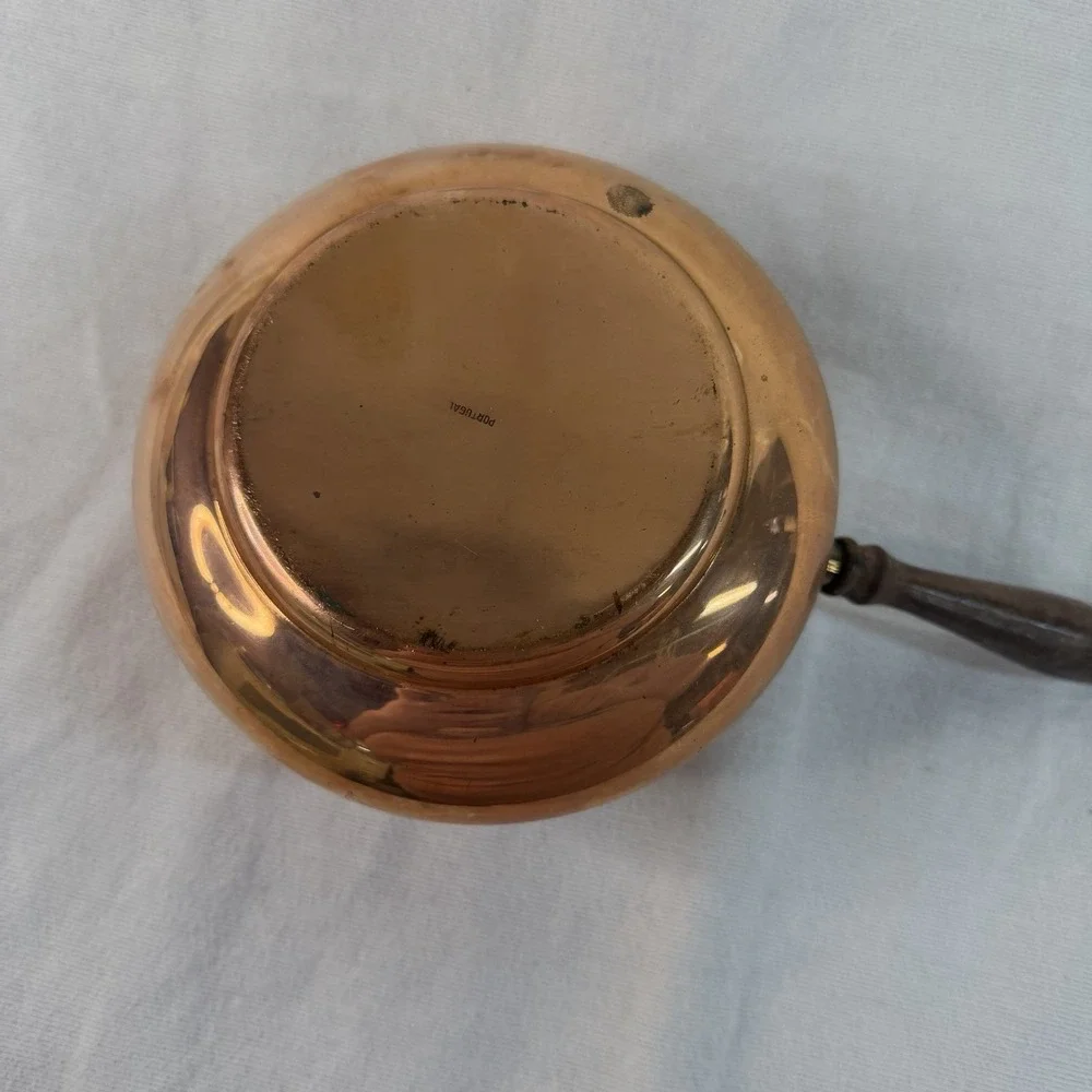 Vintage ODI (Old Dutch International) Stamped Copper Pans 5-piece Portugal